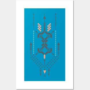 Boho Totem Posters and Art